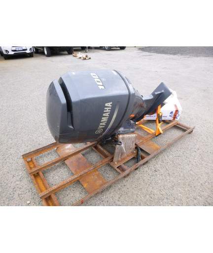 Used Yamaha 100 Hp 4 Stroke Outboard Engine